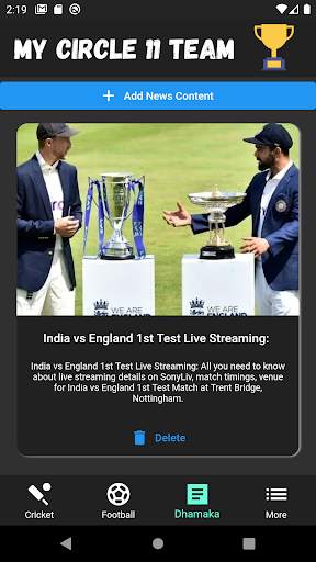 Dream11 App - Dream11 App Download Original Dhoni screenshot 6