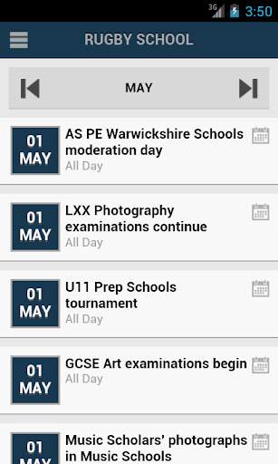 School Website screenshot 2