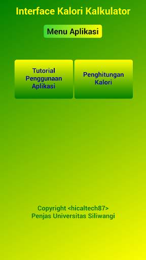 Penghitungan Kalori screenshot 2