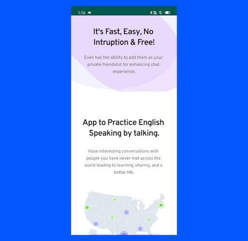 BuddyTalk : Live English by Facebook screenshot 2