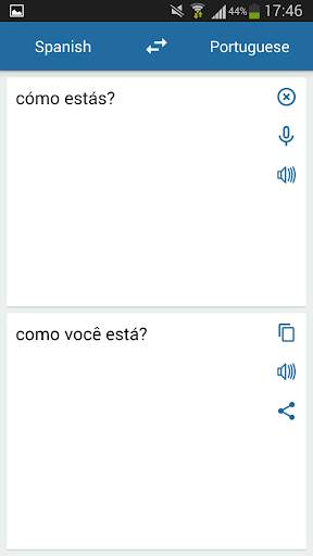 Spanish Portuguese Translator screenshot 2