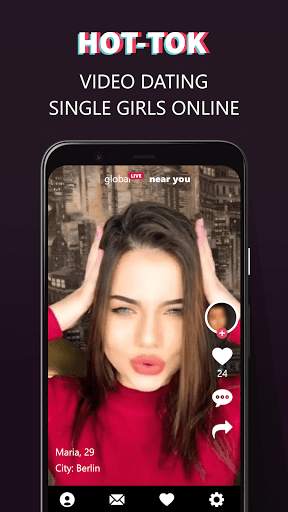 HOT-TOK: video dating, hot girls online screenshot 1