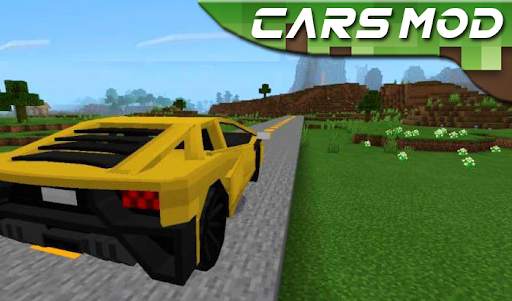 Cars Mod For Minecraft - Lamborghini Mod For MCPE screenshot 1