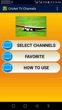 Cricket TV Live Channels screenshot 1