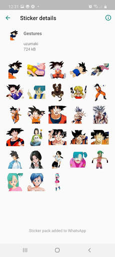 Free Anime Stickers on Whatsapp screenshot 6