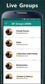 Live Groups for WhatsApp 2019 screenshot 3