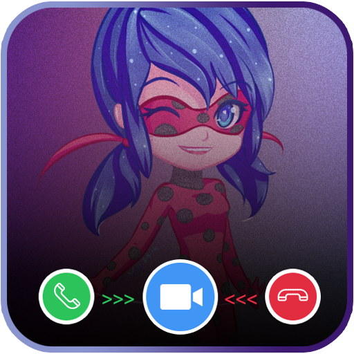 Video Call From Lady Chat Bug Simulator Fake icon