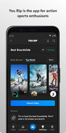 You Rip: Action Sports Videos & Competitions screenshot 2