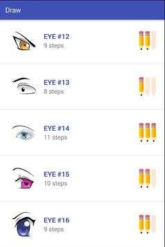 🔥 How To Draw Anime Eyes 🔥 screenshot 1