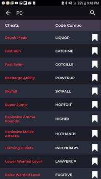 Cheats for GTA 5 - Xbox, PS4, PS3, PC (Unofficial) screenshot 7