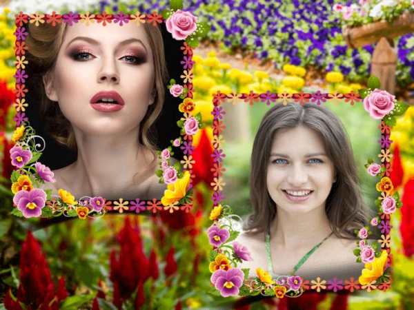 Garden Photo Frame Dual screenshot 2