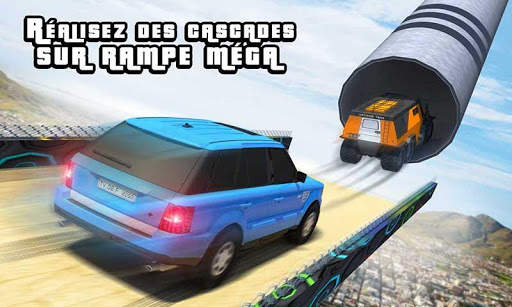 Mega Rampe Voiture Cruiser Stunt Jeux de course screenshot 3