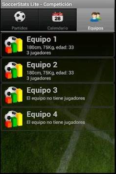 SoccerStats Lite screenshot 4