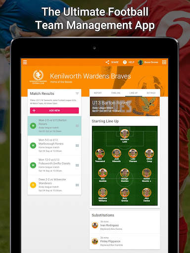 TeamStats - football coach app screenshot 8