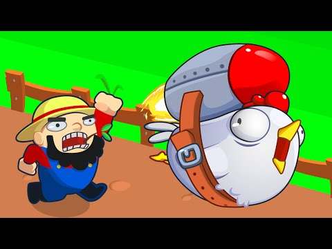 Chicken Toss - Crazy Chicken Launching Game screenshot 1