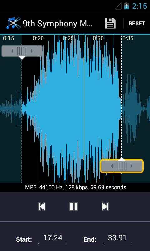 Ringcut - Ringtone Maker screenshot 2