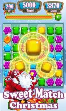 Sweet Candy Match Christmas screenshot 1