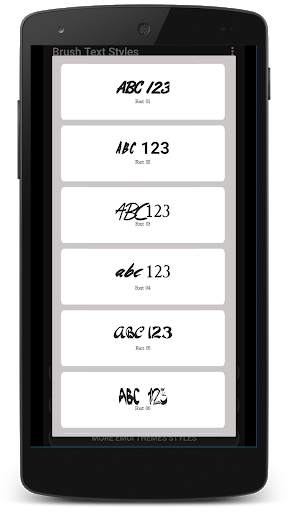 Brush Fonts for Huawei / Honor / EMUI screenshot 1