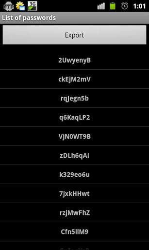 Password generator screenshot 2