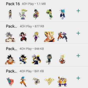 Dragon Ball Stickers (2019) screenshot 7