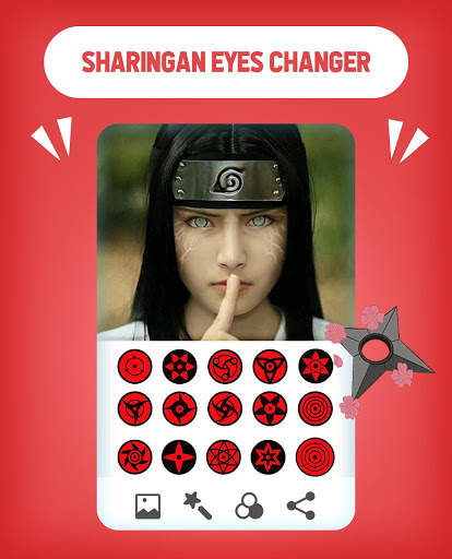 Sharingan Eyes Changer - Sharingan Camera Effect screenshot 2