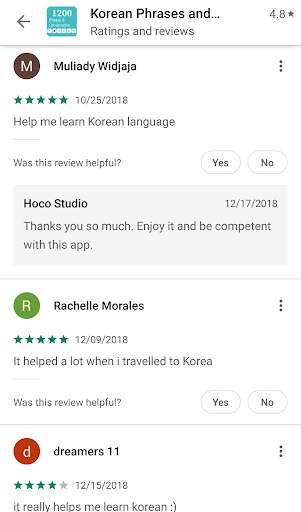 Korean Phrases and Conversations Free 2021 screenshot 3