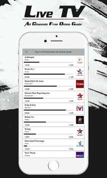 Live TV All Channels Free Online Guide screenshot 5