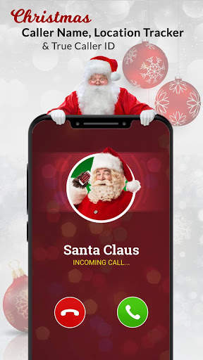Christmas Caller Name,Location Tracker & Caller ID screenshot 1