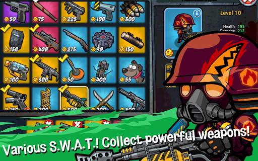SWAT and Zombies - Defense & Battle screenshot 2
