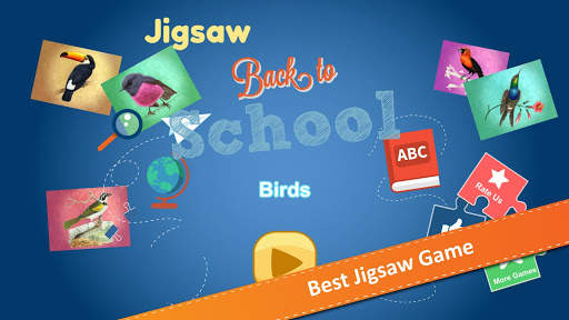 Jigsaw Birds Collection Puzzle 1- Educational Game screenshot 1