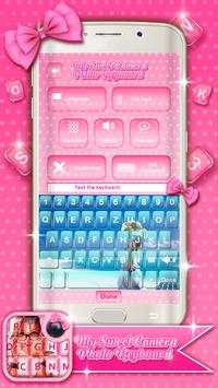 My Sweet Selfie Photo Keyboard screenshot 2
