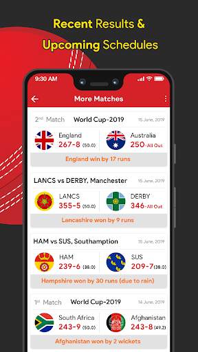 Cricket Scores & News screenshot 5