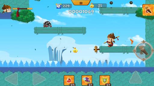 Angry Monk Jungle Adventure screenshot 1