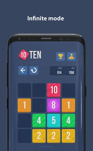 TEN 10 - Puzzle Game Without Wifi screenshot 2