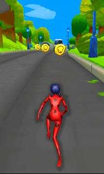 Subway girl 2 Super Hero chibi run Adventure screenshot 4