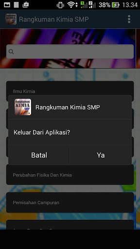 Rangkuman Kimia SMP 8 تصوير الشاشة