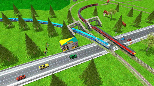 Long European Train Driving New Train Free Game screenshot 5