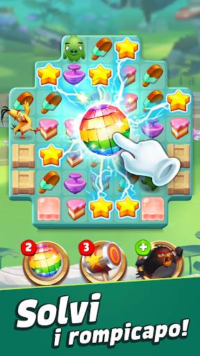 Angry Birds Match 3 screenshot 1