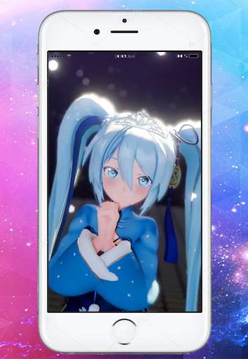 Hatsune Miku Live Wallpaper screenshot 4