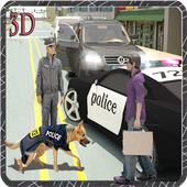 Border Police Dog Crime Chase icon