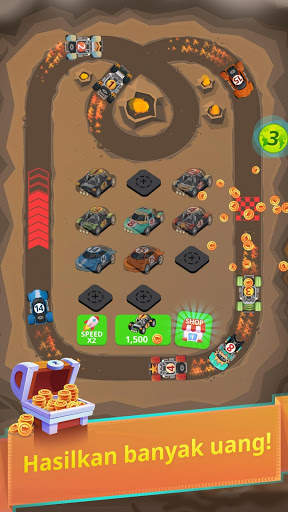 Game gabungkan mobil: Race Cars Merge Games screenshot 4