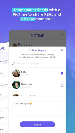 PicTime - Social app screenshot 2
