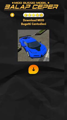 Mod Bussid Mobil Balap Ceper screenshot 3