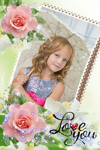 Lovely Flower Photo Frames 3 تصوير الشاشة