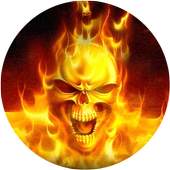 Fire Skull Live Wallpaper 1.0