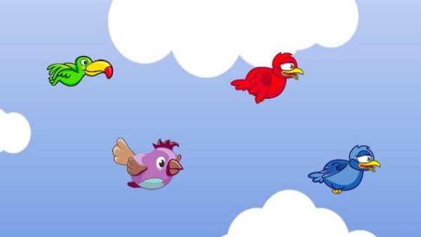 Touch play to fly birds screenshot 5