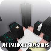 Map MC Parkour SkyGames Minecraft 1.0