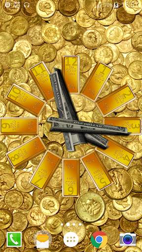 Money Clocks Live Wallpaper screenshot 3