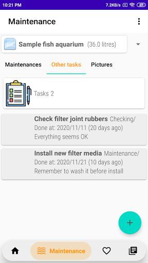 MyAquarium Fish tank manager screenshot 5