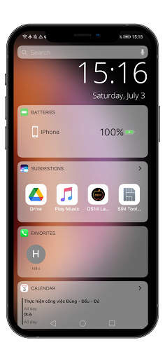 iOS launcher 15 screenshot 2